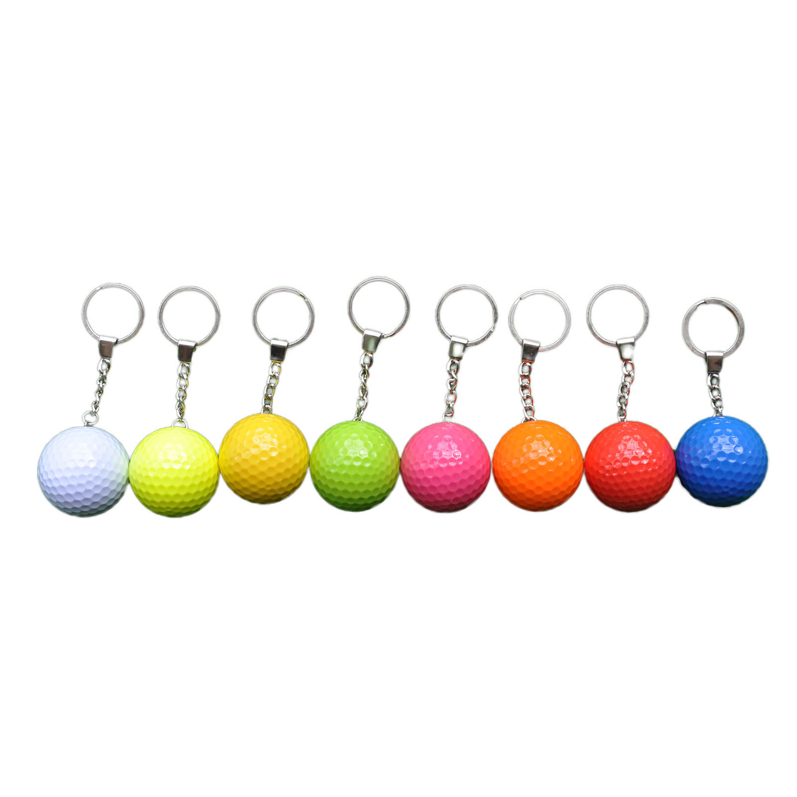Golfball keychain